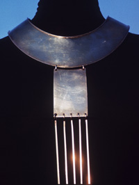 Brass Collar with Five Drops